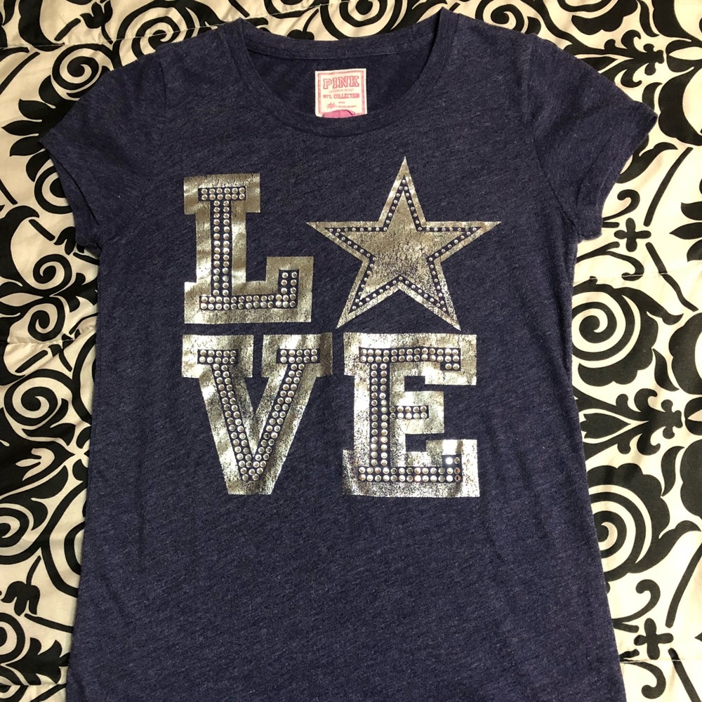 PINK Dallas Cowboys Bling shirt